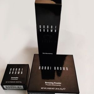 Bobbi brown bundle: foundation/bronzer/corrector